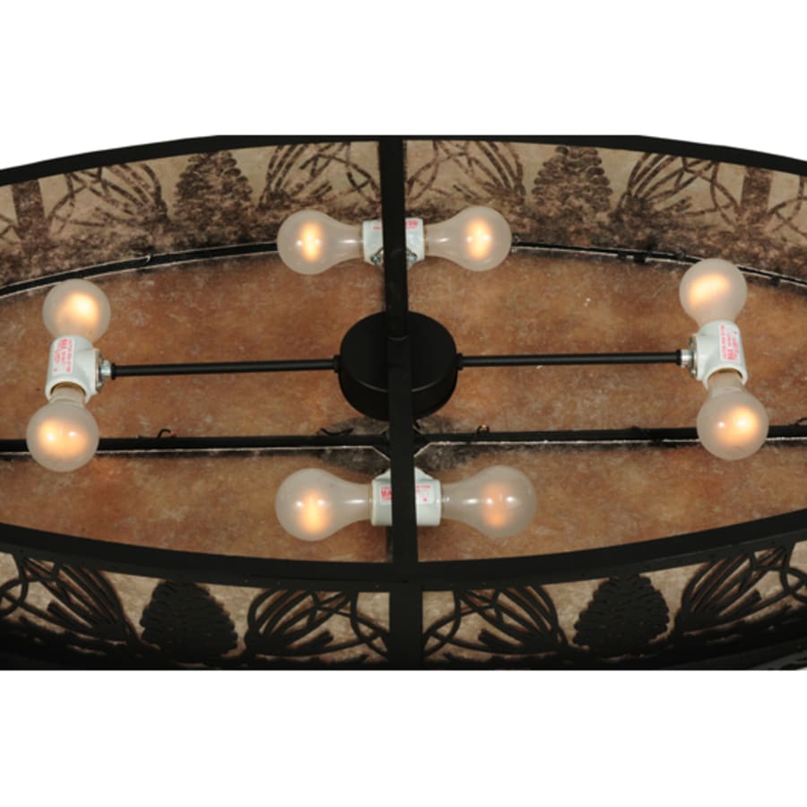 Mountain Pine 8-Light 48" Wide Linear Pendant