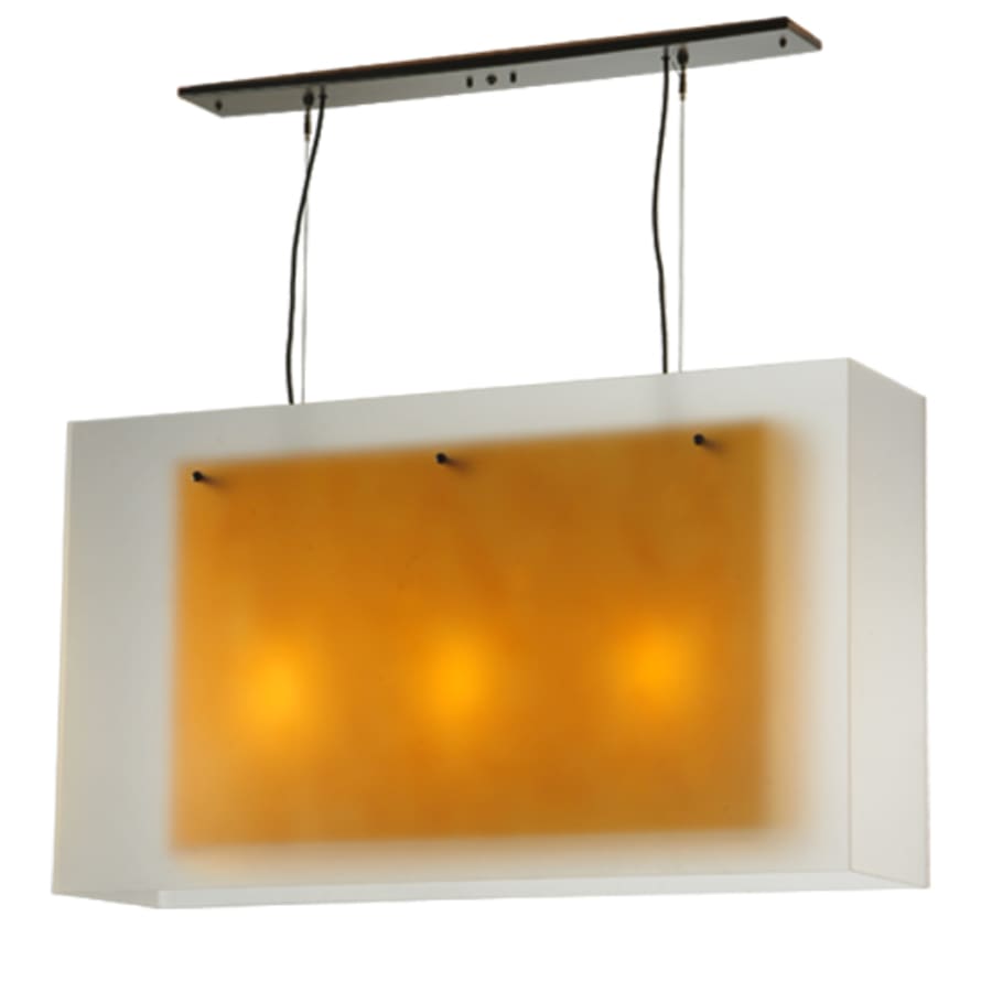 Quadrato 3-Light 48" Wide Linear Pendant