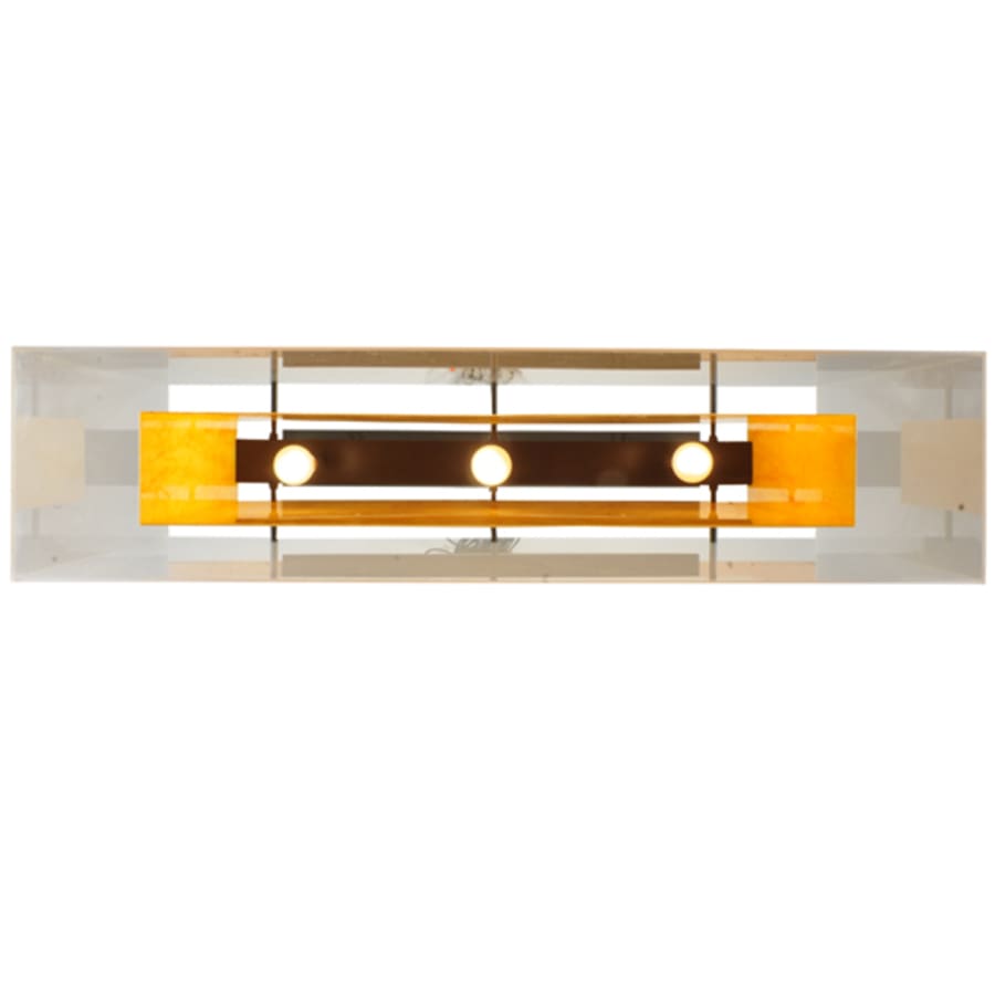 Quadrato 3-Light 48" Wide Linear Pendant
