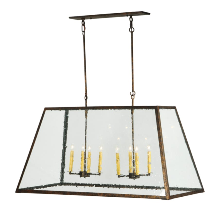 Ovation 8-Light 48" Wide Taper Candle Linear Pendant