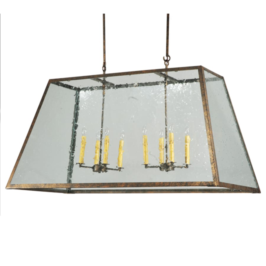 Ovation 8-Light 48" Wide Taper Candle Linear Pendant