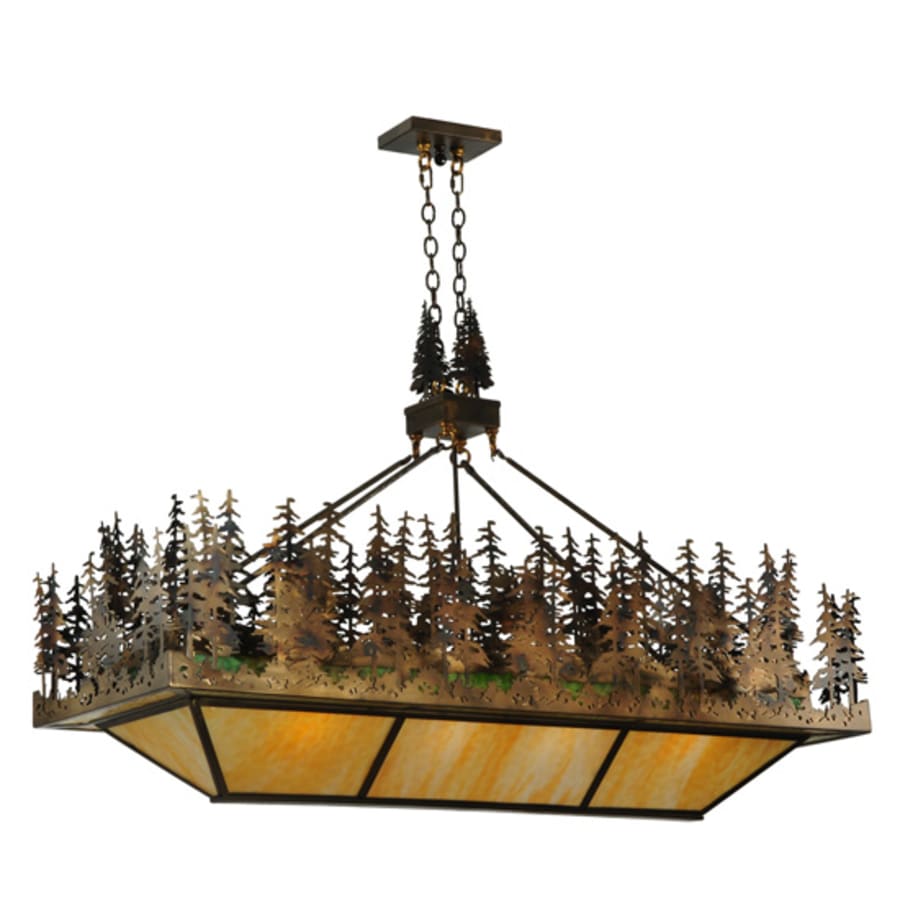 Pine Lake 8-Light 60" Wide Linear Pendant