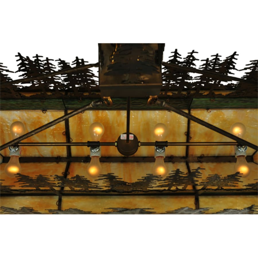 Pine Lake 8-Light 60" Wide Linear Pendant