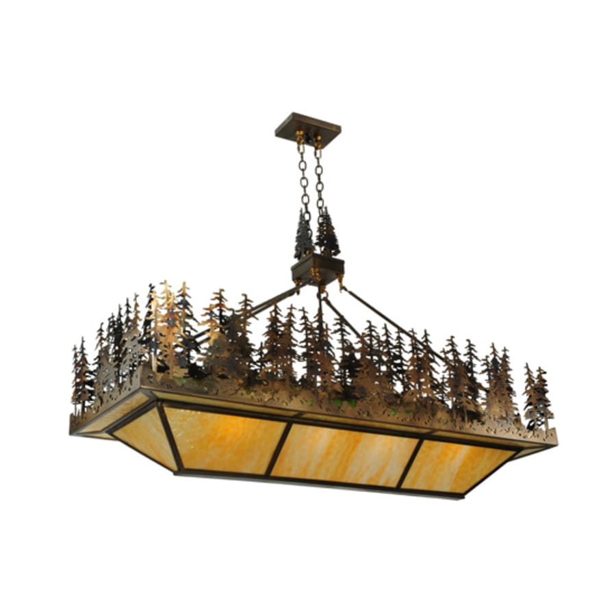 Pine Lake 8-Light 60" Wide Linear Pendant