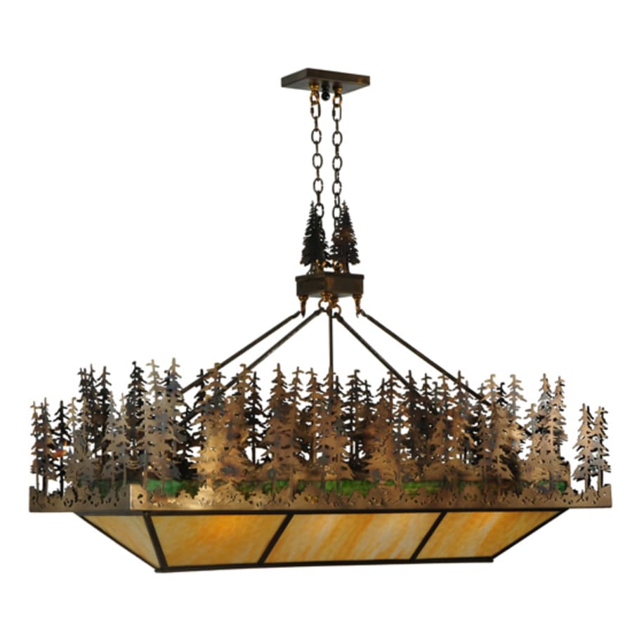 Pine Lake 8-Light 60" Wide Linear Pendant