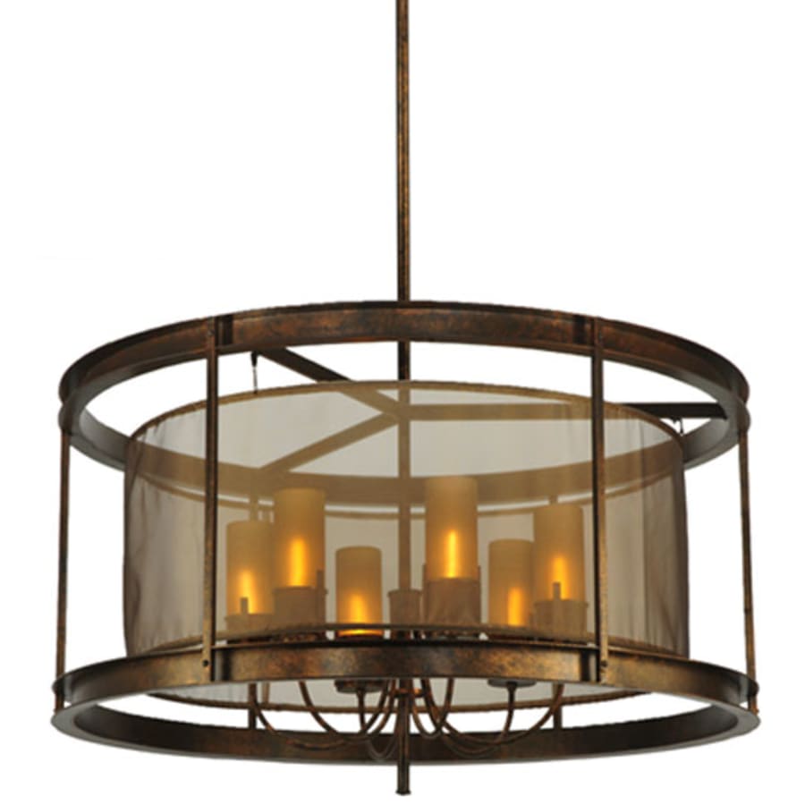 Cordoba 6-Light 42" Wide Pillar Candle Pendant