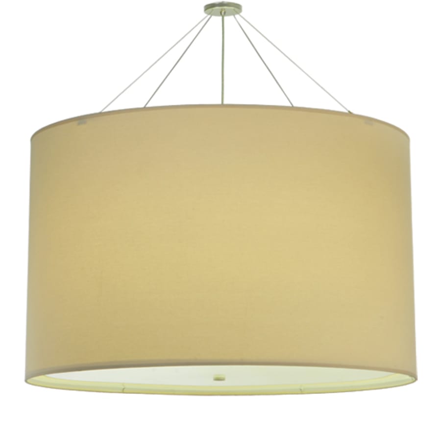 Cilindro Natural 8-Light 48" Wide Suspension Pendant