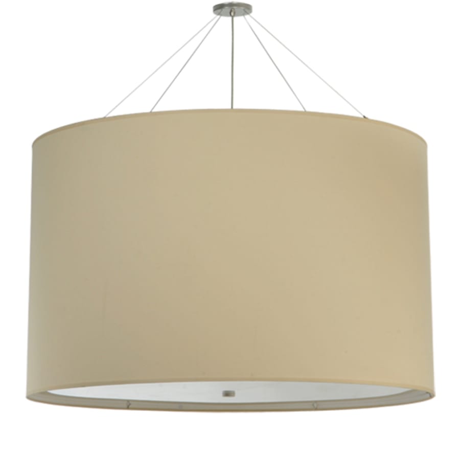 Cilindro Natural 8-Light 48" Wide Suspension Pendant