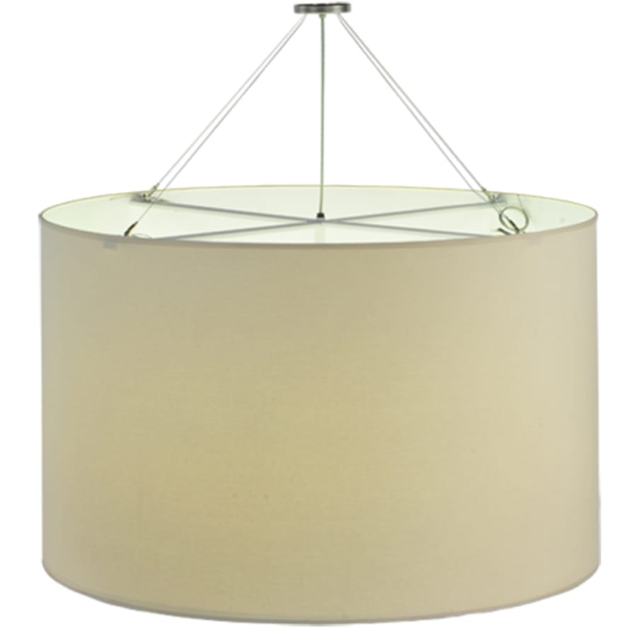 Cilindro Natural 8-Light 48" Wide Suspension Pendant