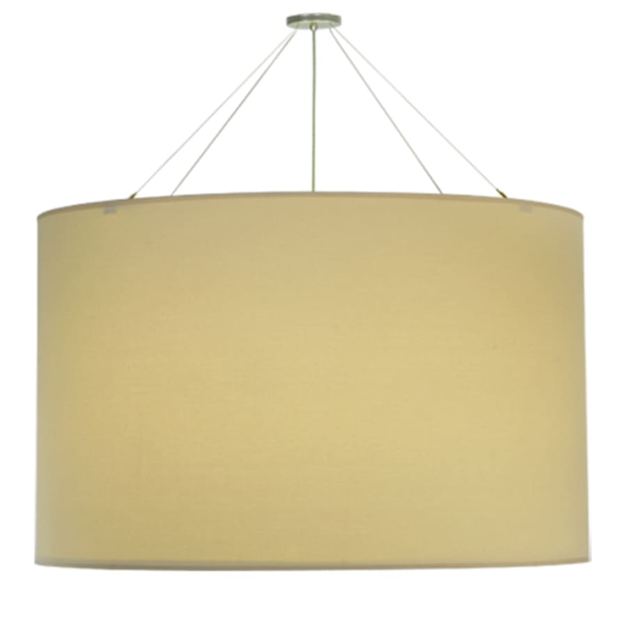Cilindro Natural 8-Light 48" Wide Suspension Pendant
