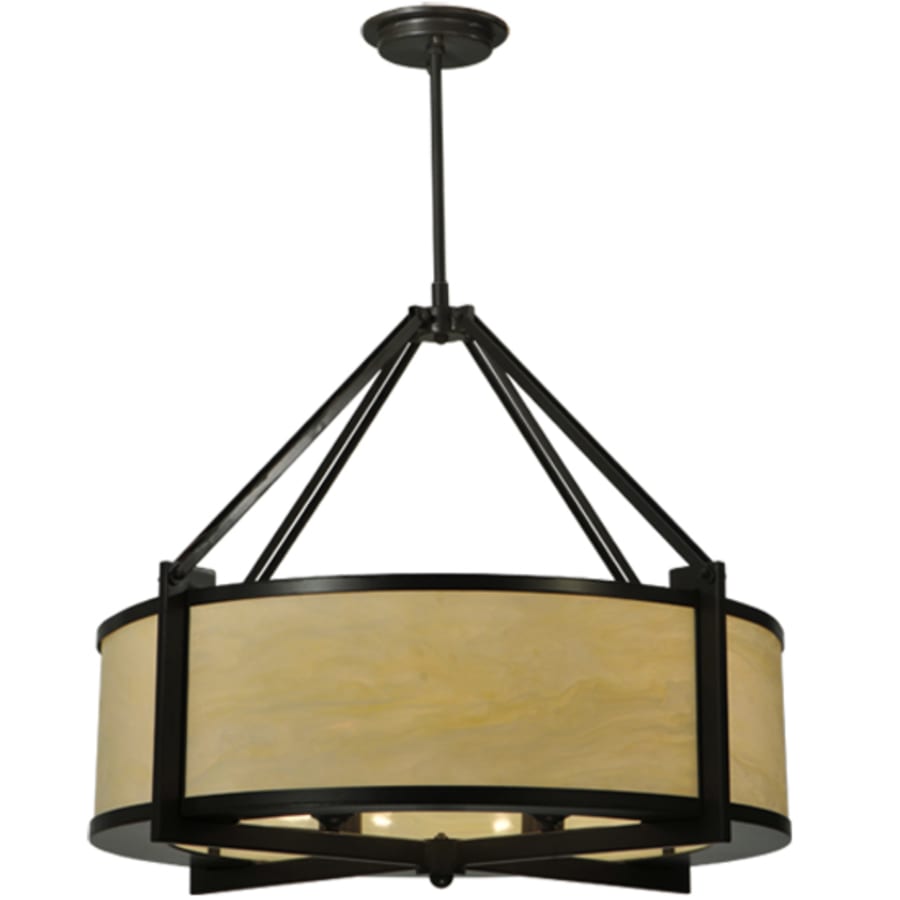 Cross Hatch 4-Light 30" Wide Pendant