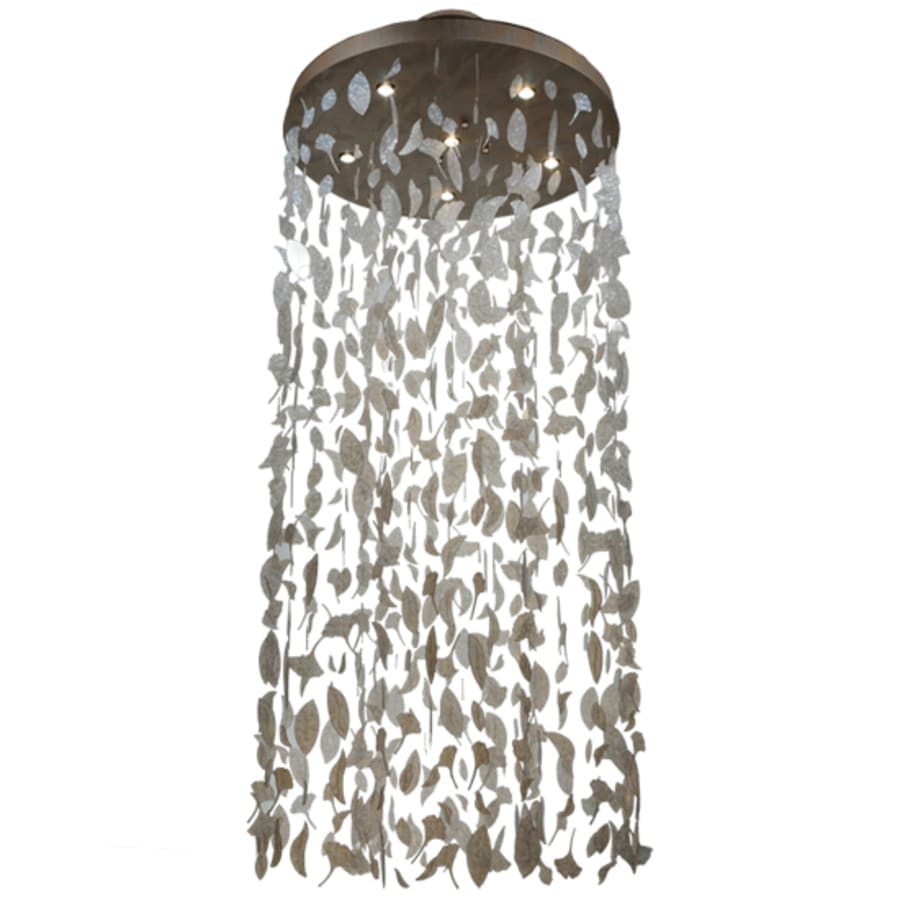 Ginkgo Leaf 6-Light 44" Wide Pendant