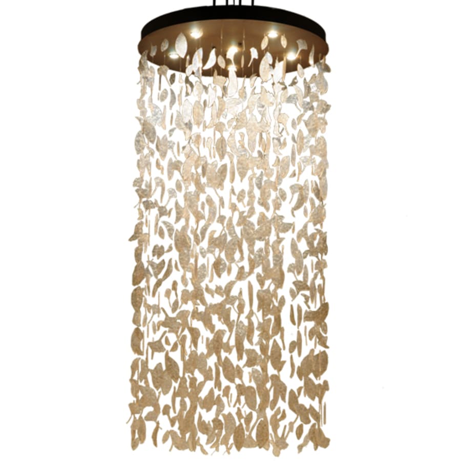 Ginkgo Leaf 6-Light 44" Wide Pendant