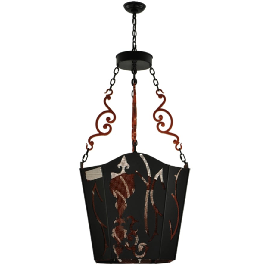 Panier Wasre 4-Light 26" Wide Taper Candle Pendant