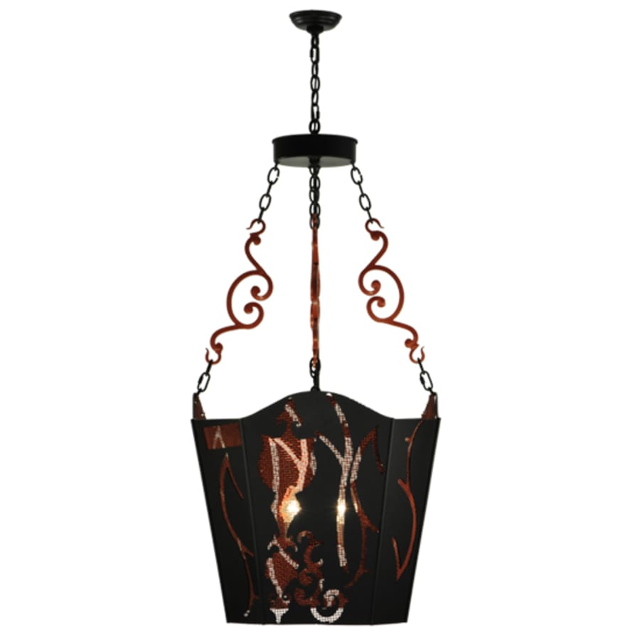 Panier Wasre 4-Light 26" Wide Taper Candle Pendant