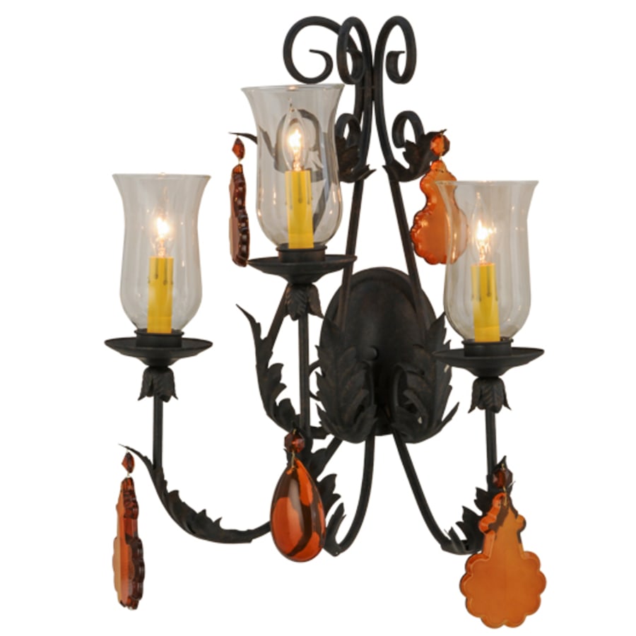 French Elegance 3-Light 23" Tall Wall Sconce