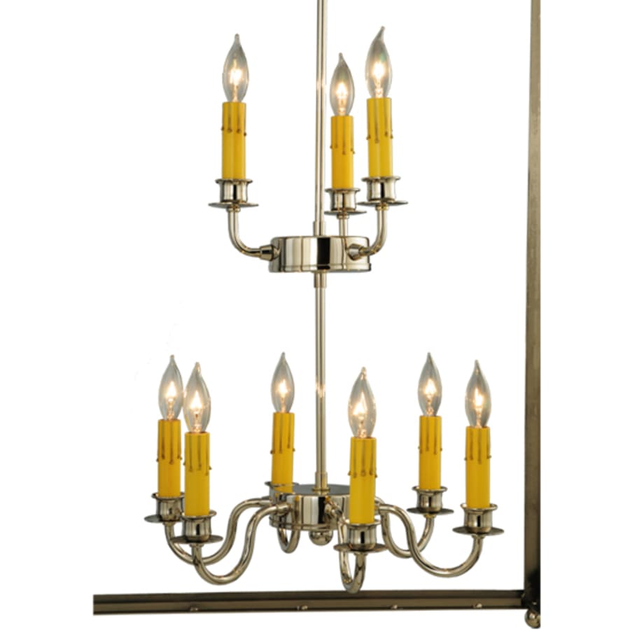 Pavilion 9-Light 34" Wide Taper Candle Pendant