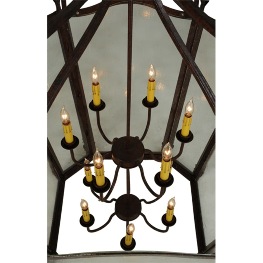 Citadel 12-Light 43" Wide Taper Candle Pendant