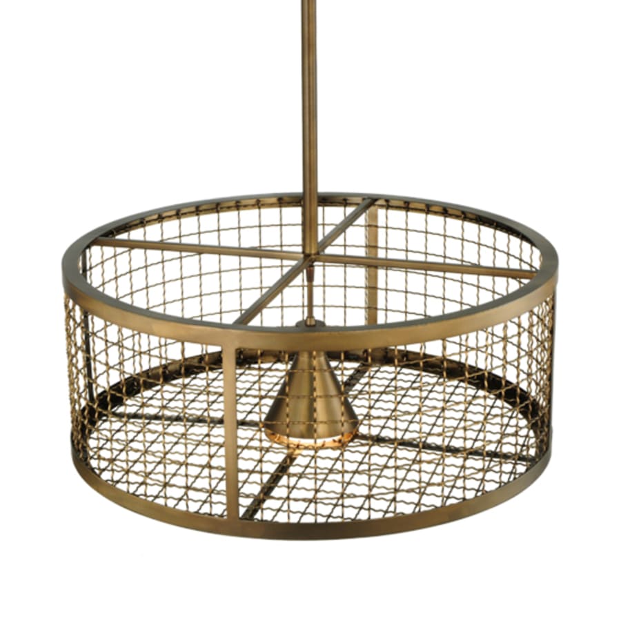 Paloma Golpe 30" Wide Cage Pendant
