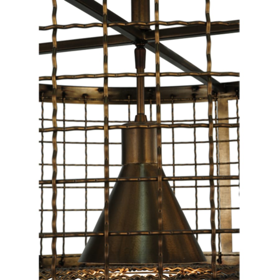 Paloma Golpe 30" Wide Cage Pendant