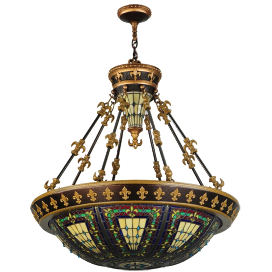 Fleur-de-lis 3-Light 28" Wide Pendant