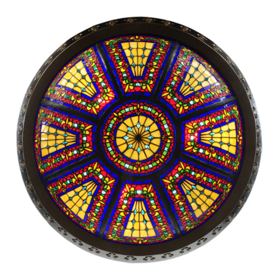 Fleur-de-lis 3-Light 28" Wide Pendant