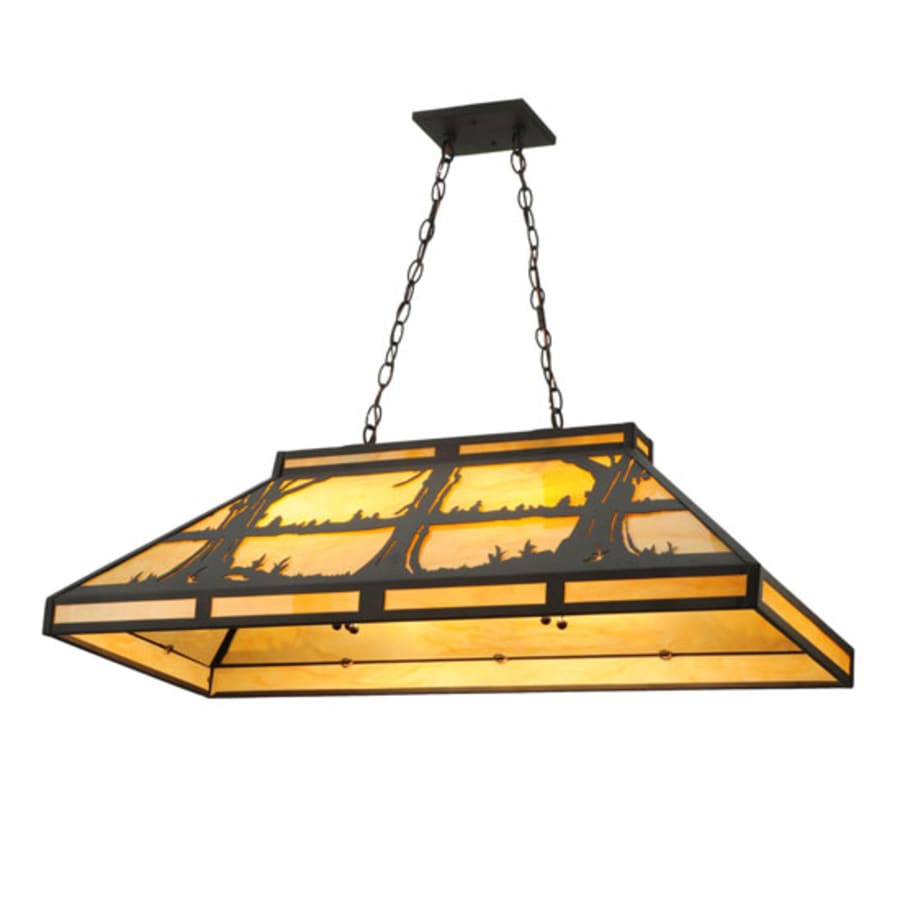 Quiet Pond 6-Light 40" Wide Linear Pendant