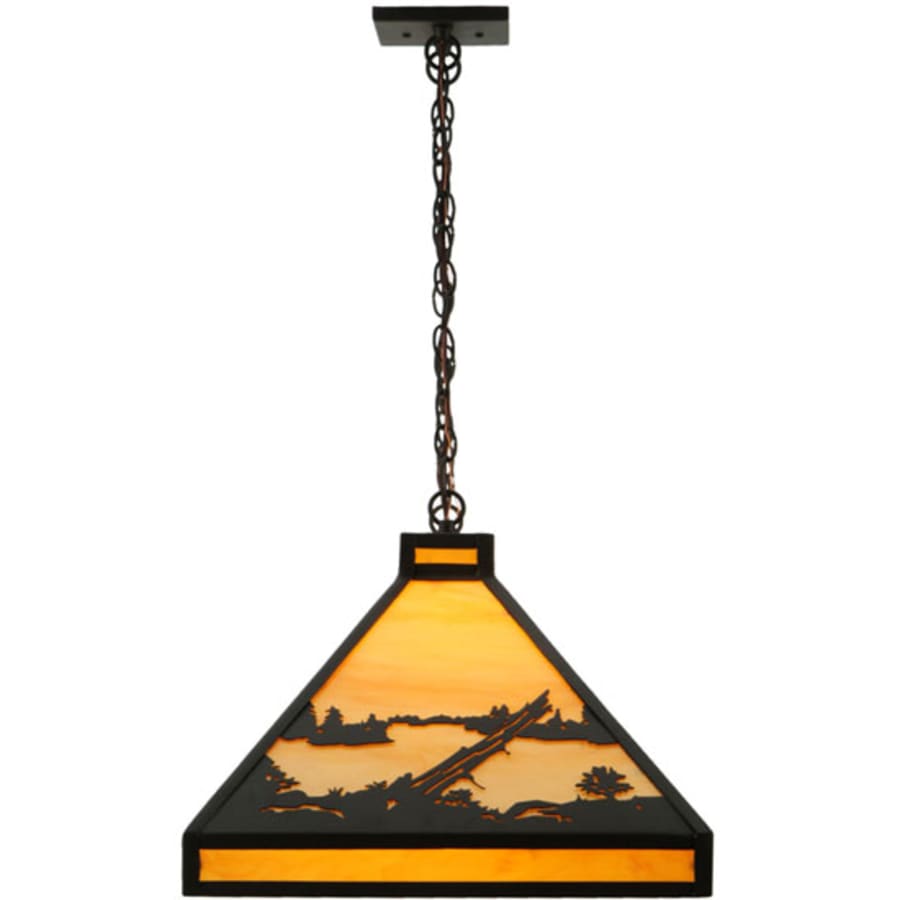 Quiet Pond 6-Light 40" Wide Linear Pendant