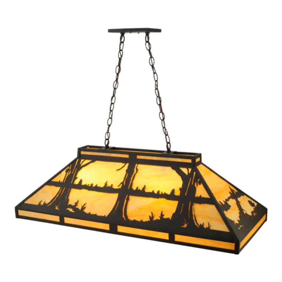 Quiet Pond 6-Light 40" Wide Linear Pendant