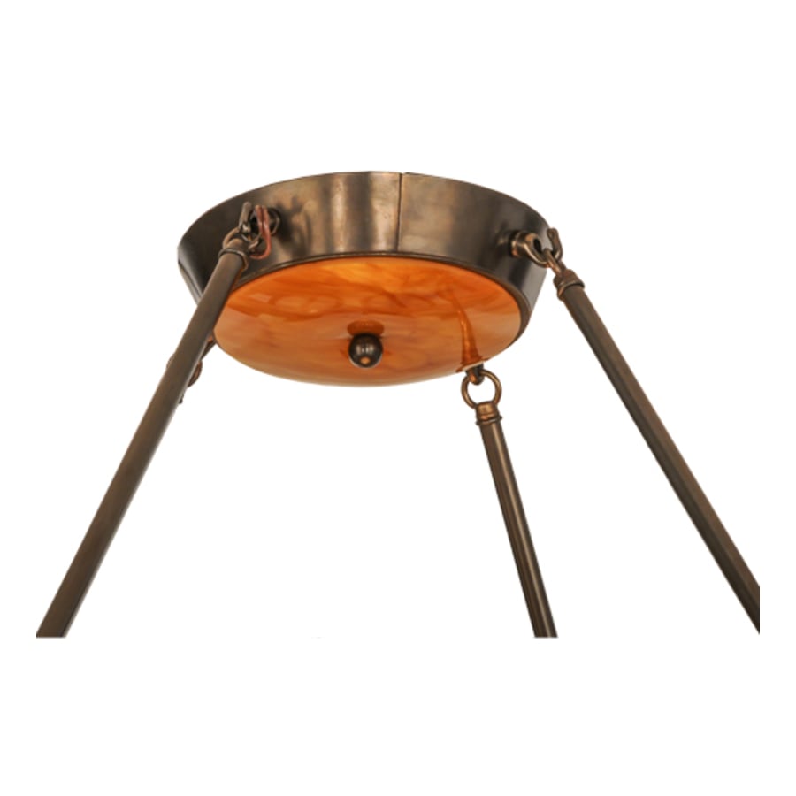Davis Street 12-Light 55" Wide Pendant