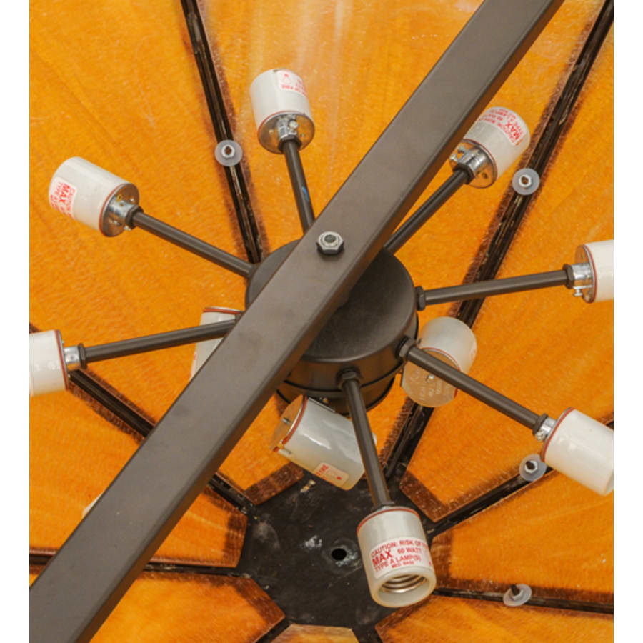 Davis Street 12-Light 55" Wide Pendant