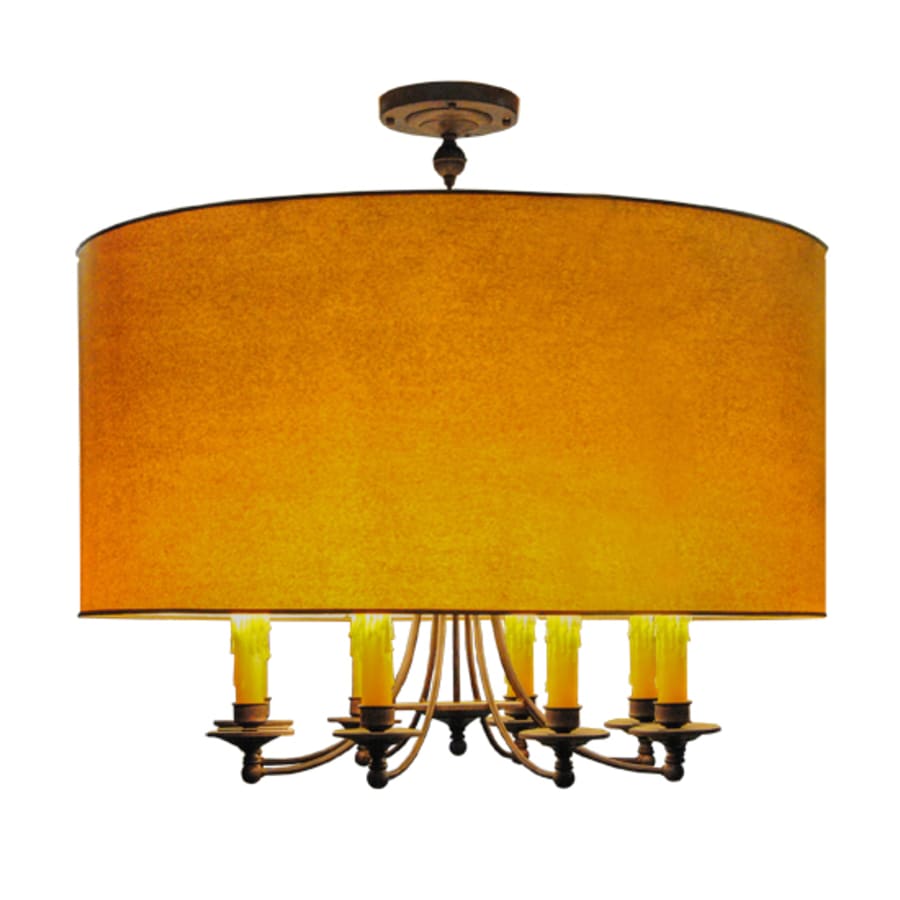 Muirfield 8-Light 42" Wide Taper Candle Pendant