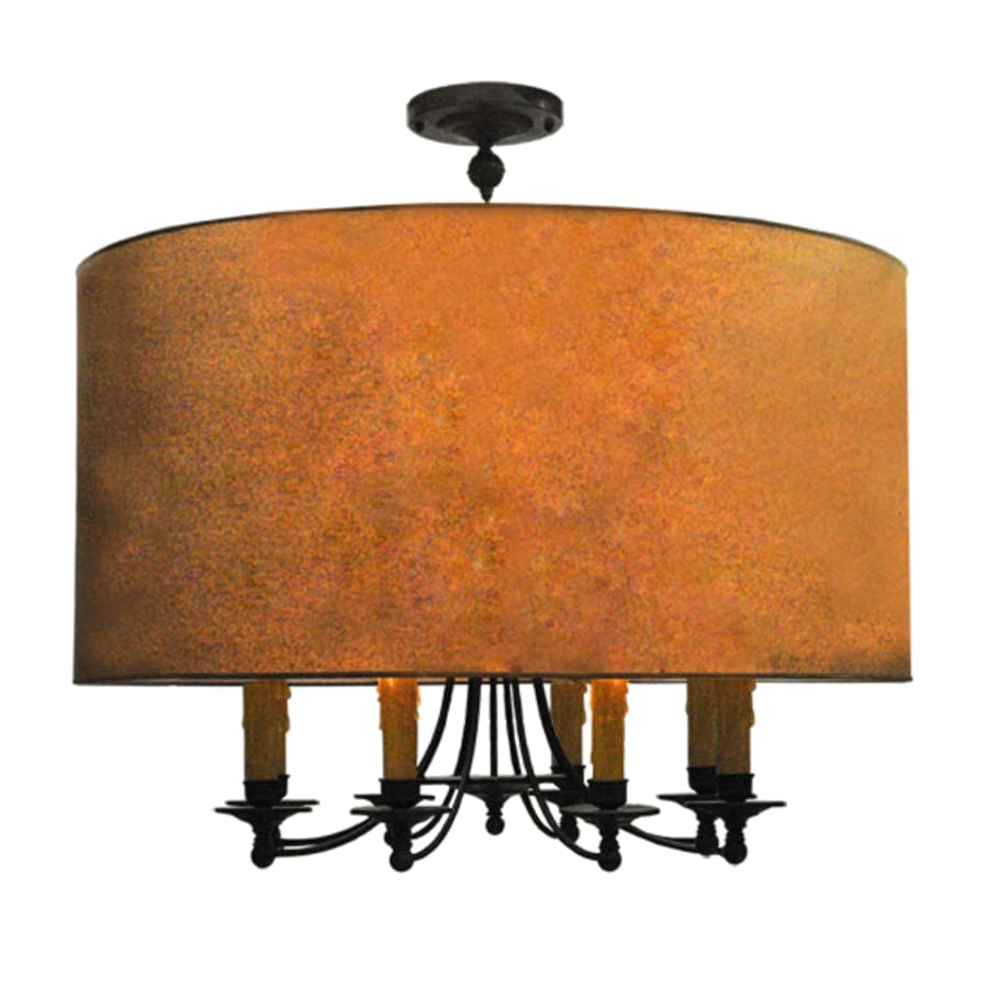 Muirfield 8-Light 42" Wide Taper Candle Pendant