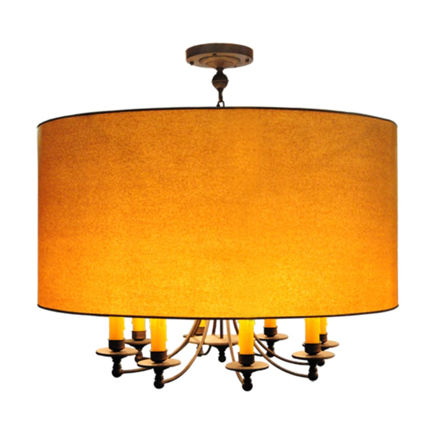 Muirfield 8-Light 42" Wide Taper Candle Pendant