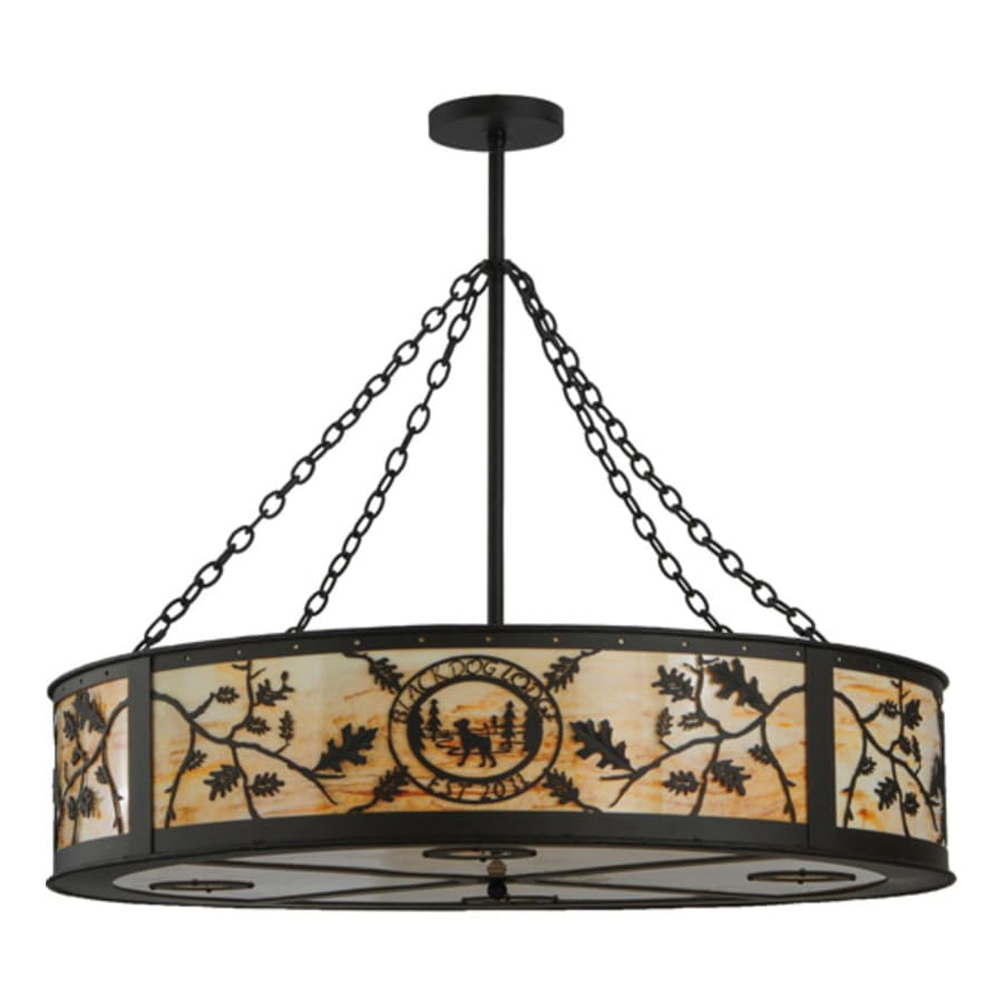 Personalized 6-Light 45" Wide Suspension Pendant