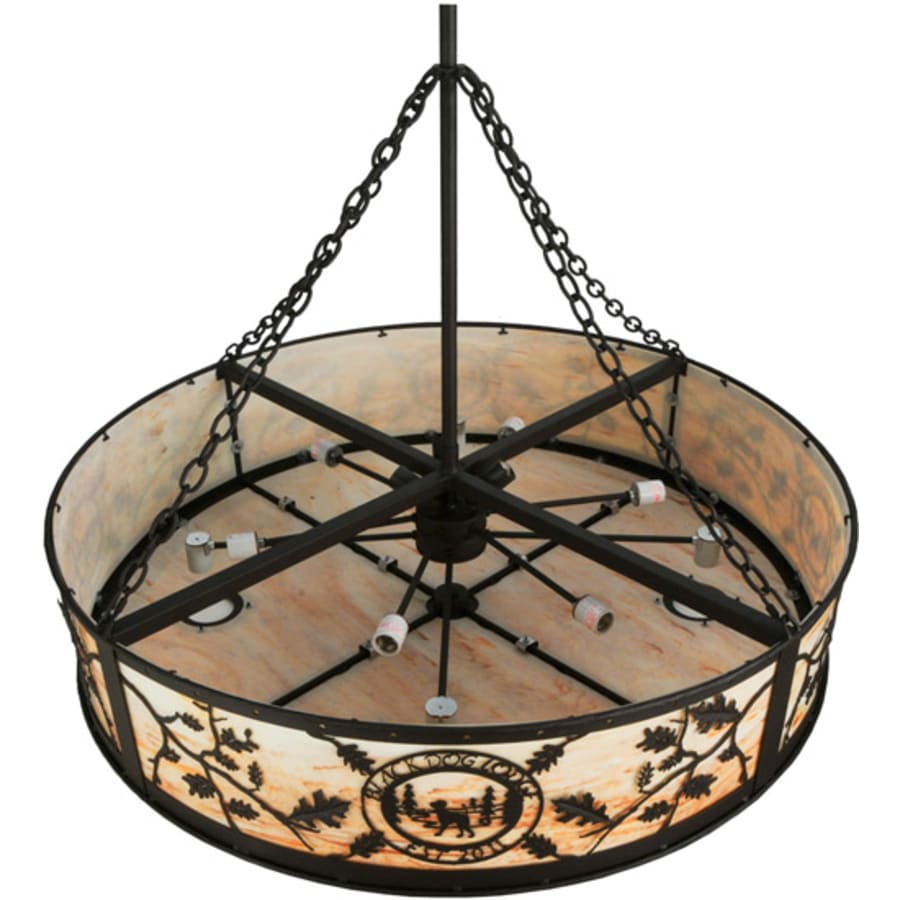 Personalized 6-Light 45" Wide Suspension Pendant