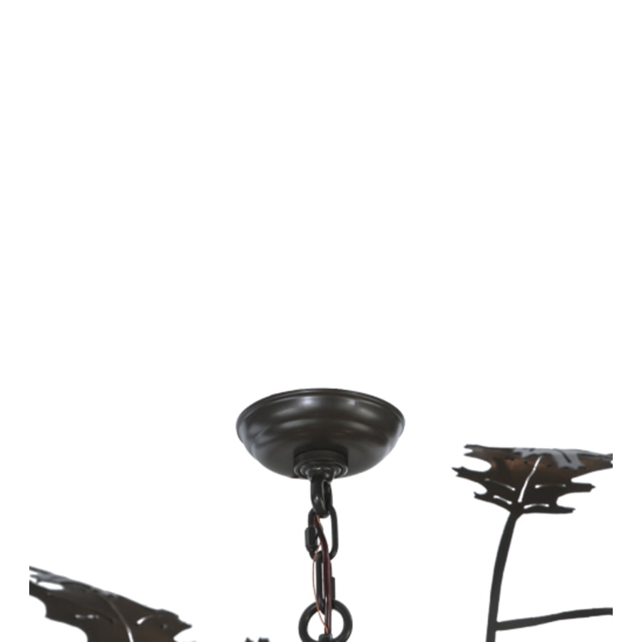 Greenbriar Oak 6-Light 52" Wide Pendant