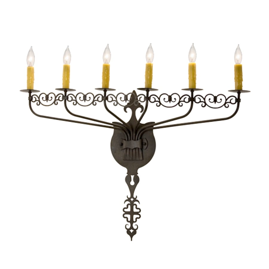 Almonte 6-Light 26" Tall Wall Sconce