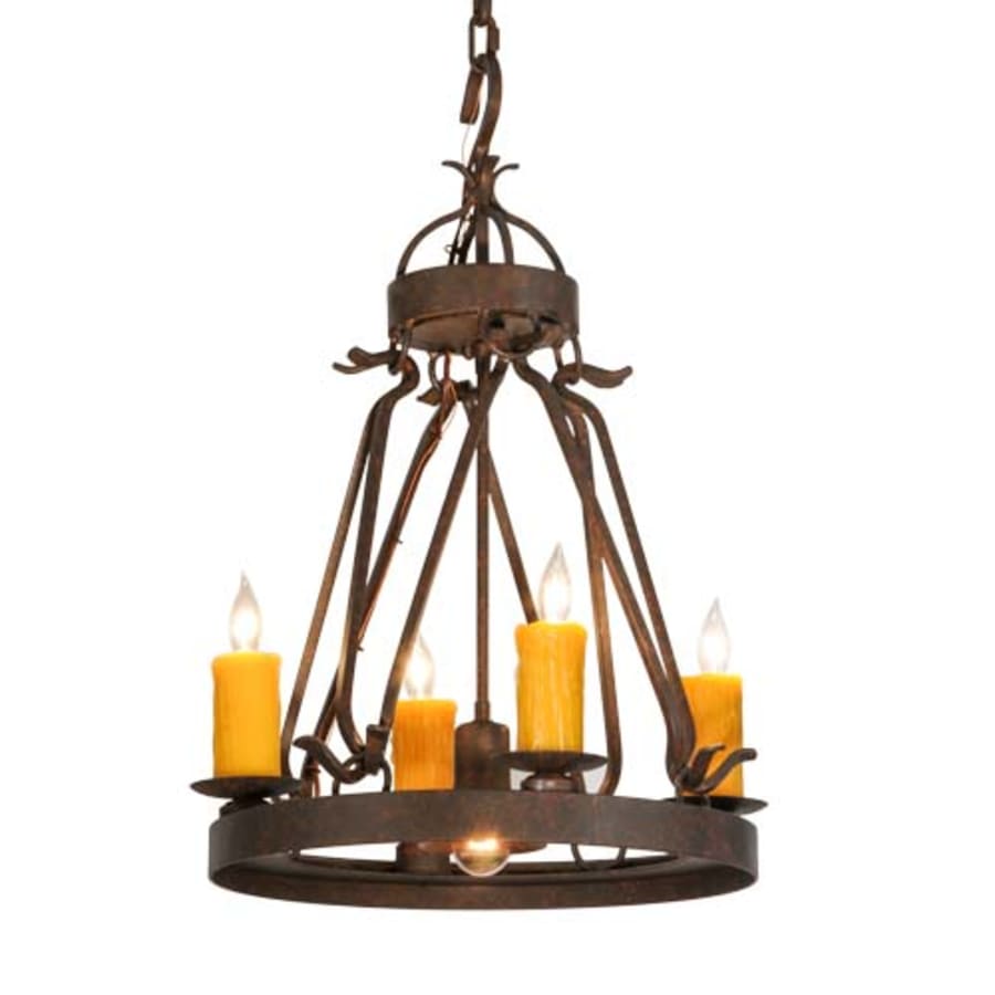 Lakeshore 4-Light 18" Wide Taper Candle Pendant Light