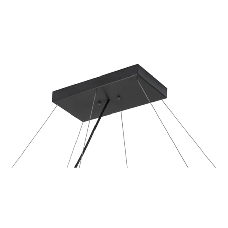 Linne 72" Wide Abstract Linear Pendant