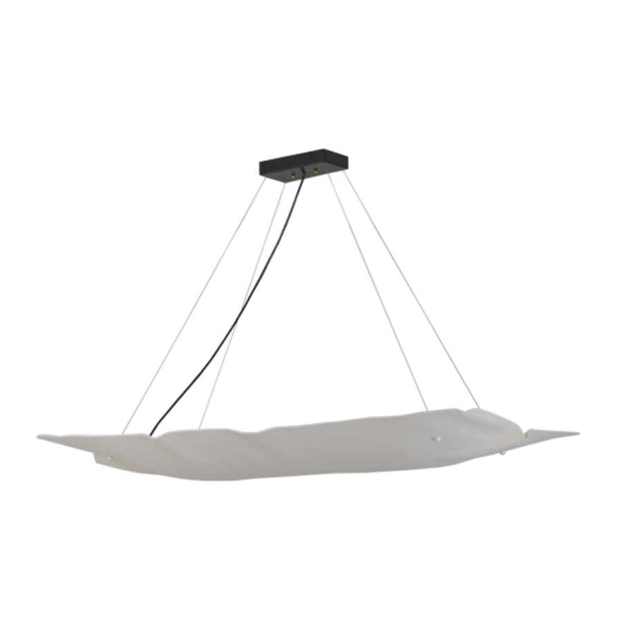Linne 48" Wide Abstract Linear Pendant