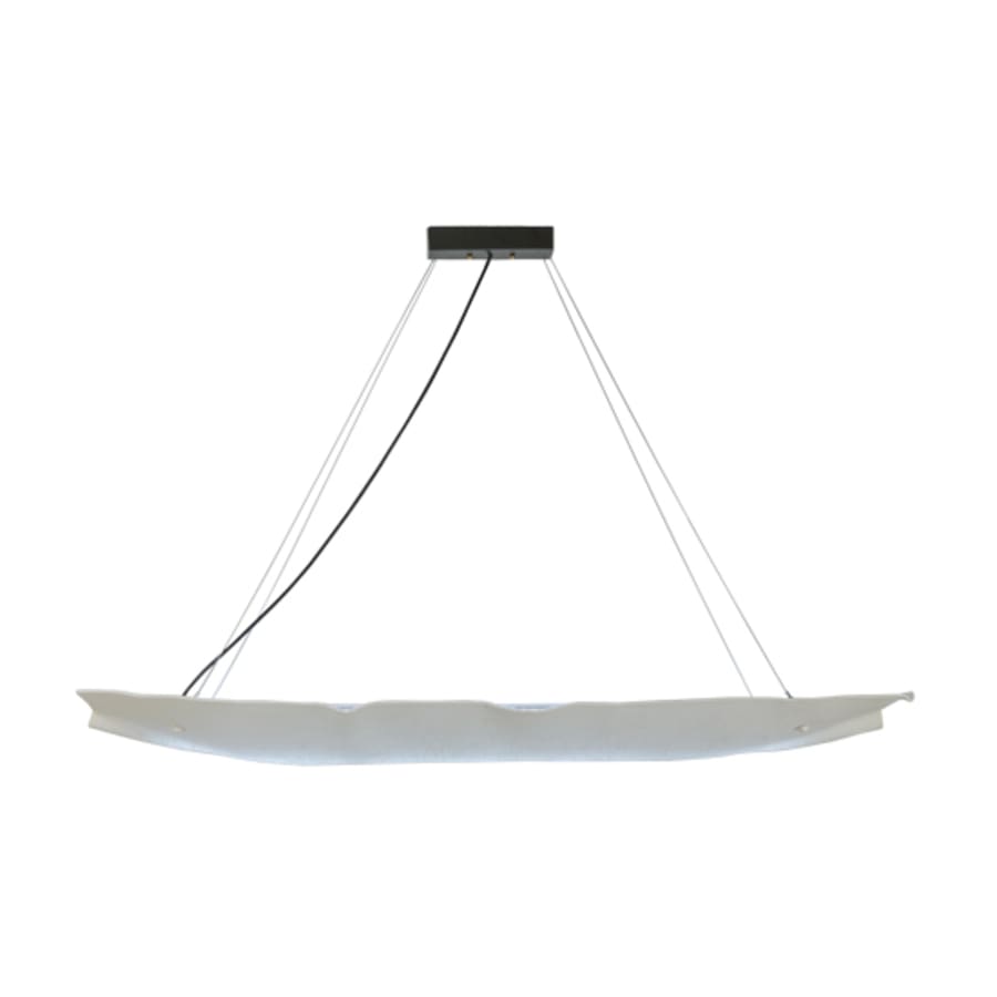 Linne 48" Wide Abstract Linear Pendant
