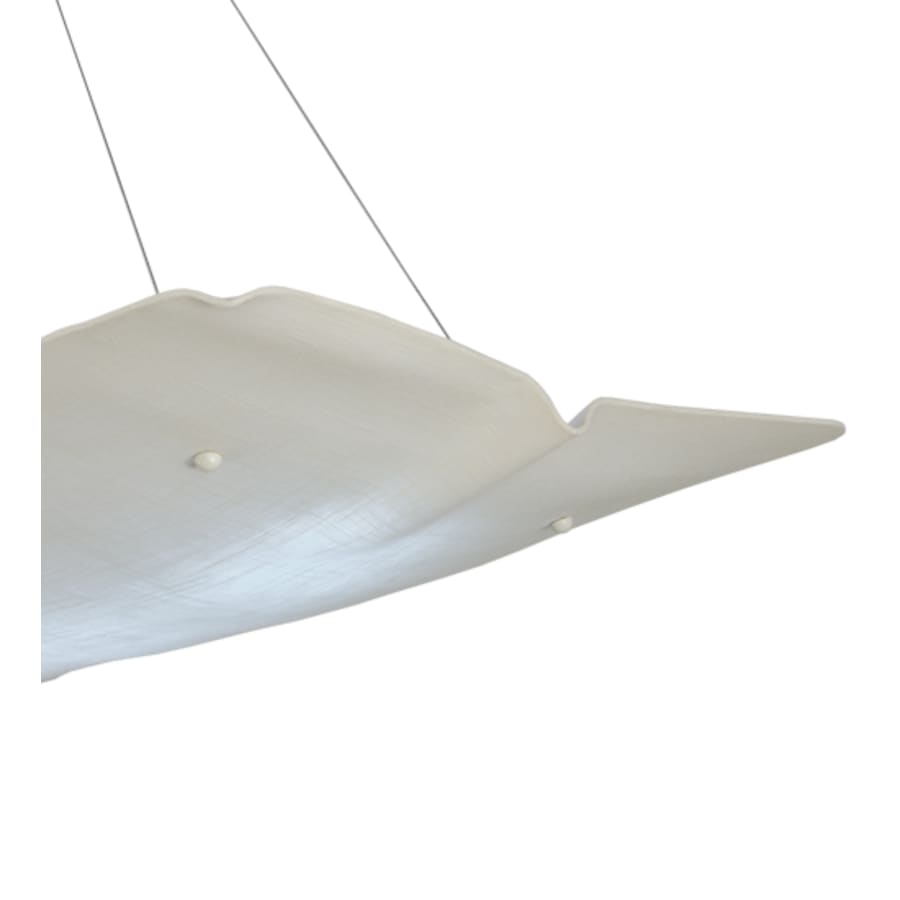 Linne 48" Wide Abstract Linear Pendant