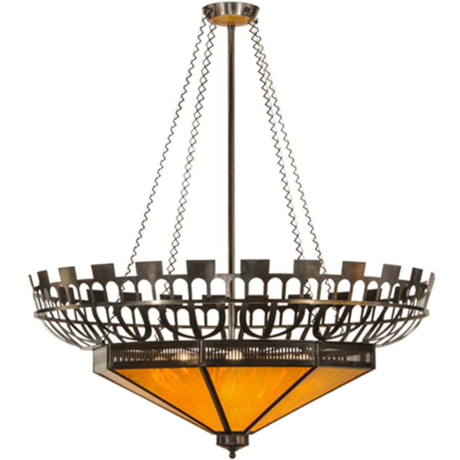 Davis Street 12-Light 55" Wide Pendant
