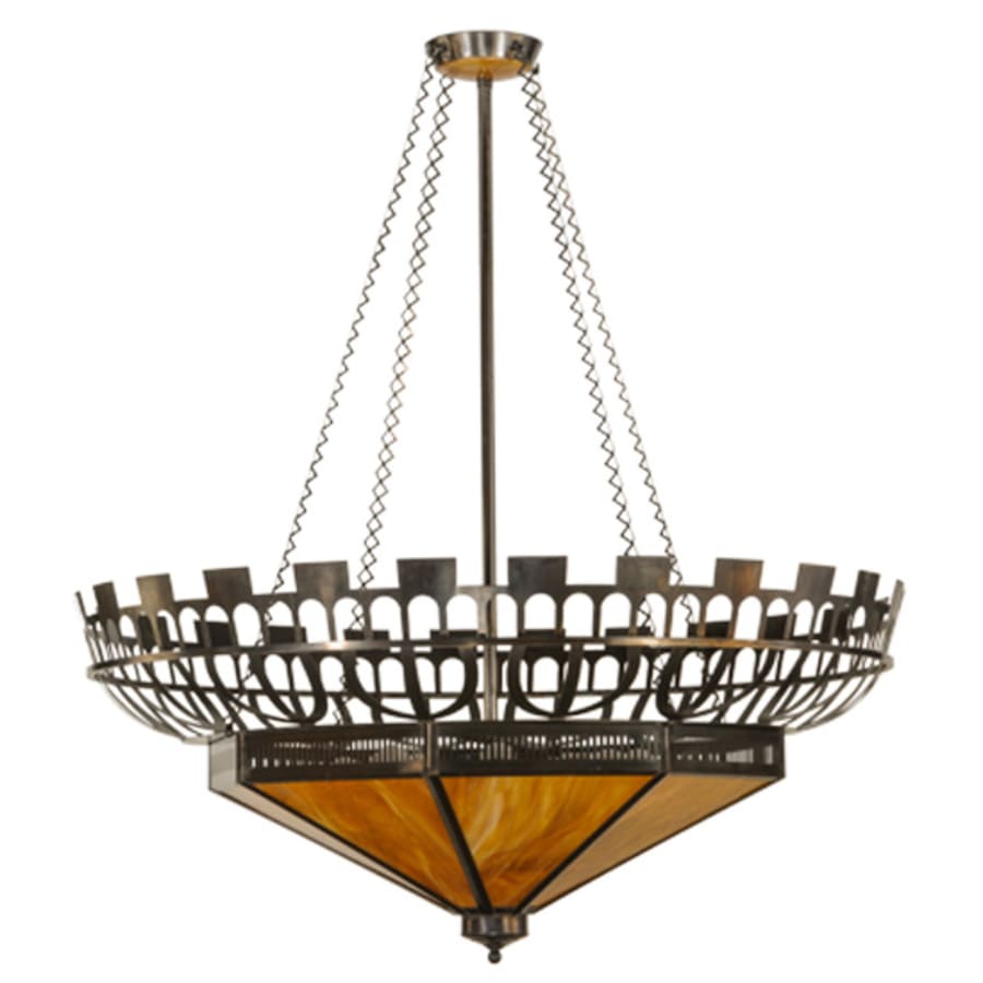 Davis Street 12-Light 55" Wide Pendant