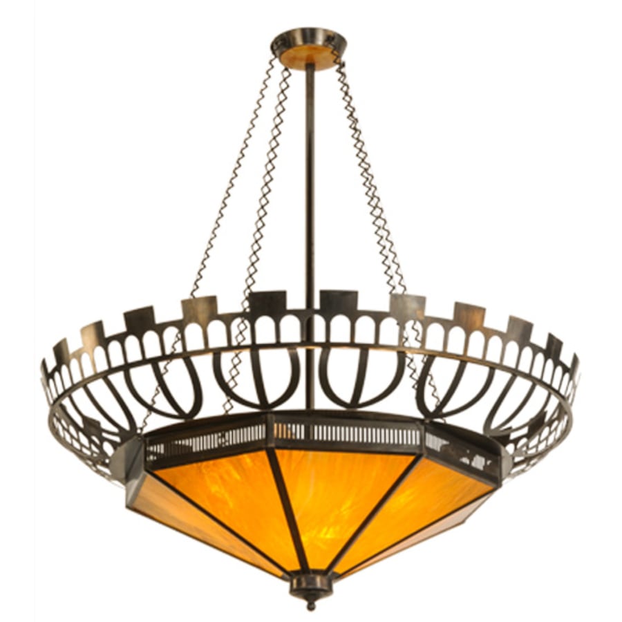 Davis Street 12-Light 55" Wide Pendant