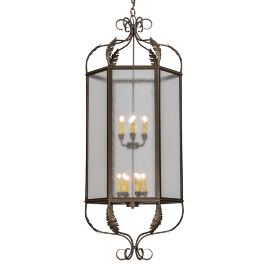 Calida 12-Light 24" Wide Taper Candle Pendant