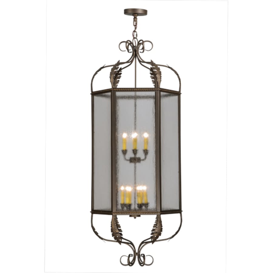 Calida 12-Light 24" Wide Taper Candle Pendant