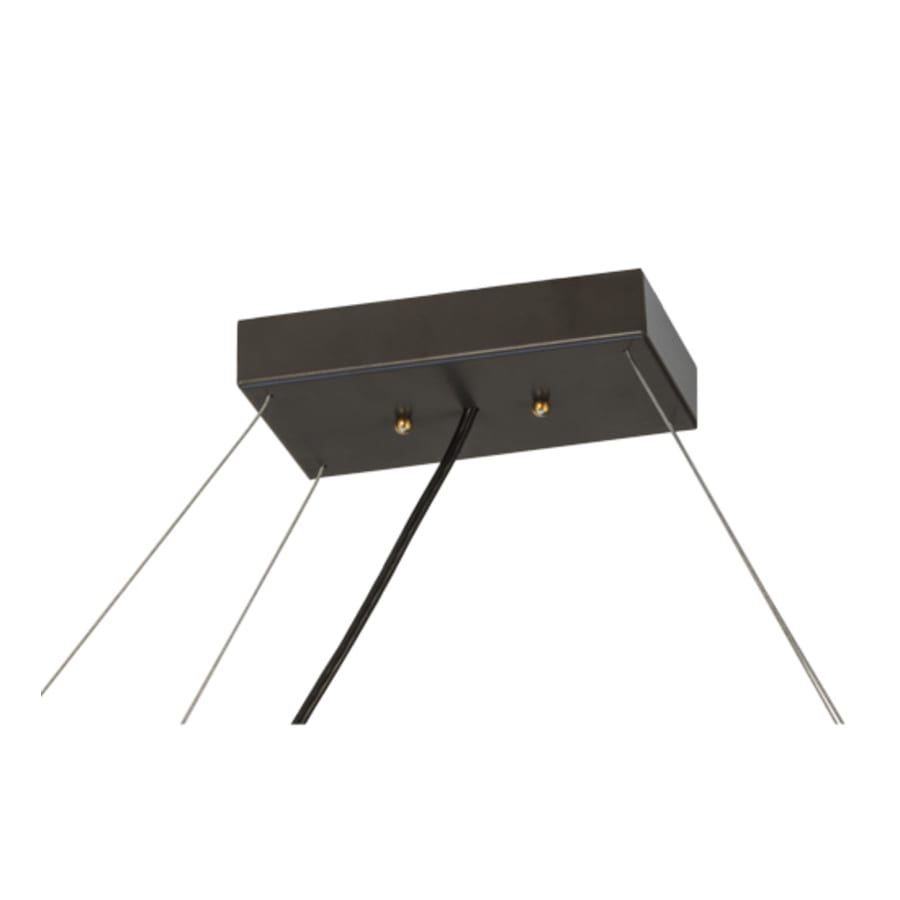 Linne 36" Wide Abstract Linear Pendant