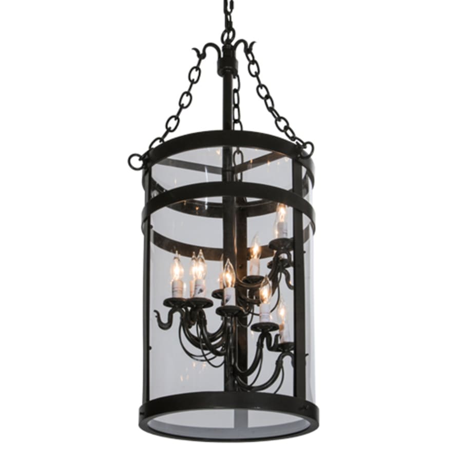 Cilindro 11-Light 15" Wide Taper Candle Pendant